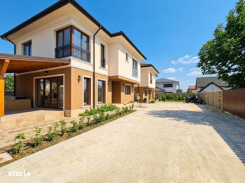 Vila 4 camere Tunari | Curte 380 mp | Gata de mutare