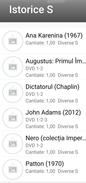 Colecție de filme străine