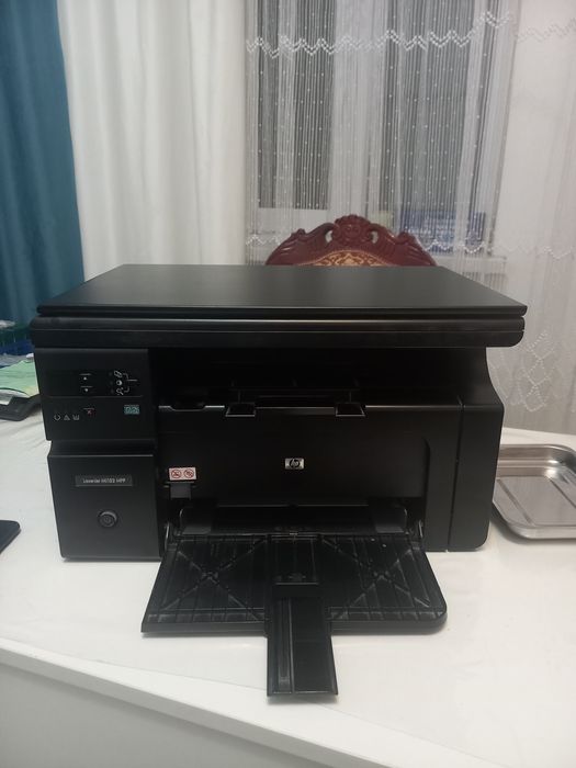 Принтер hp черно белый сканер бар