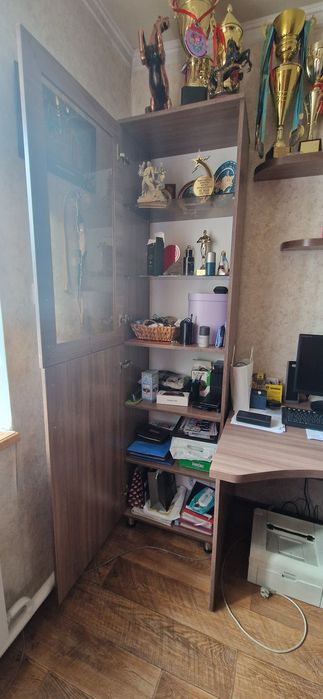 Компьютерный стол со шкафом