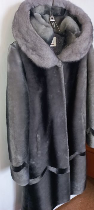 Шуба женская мутон