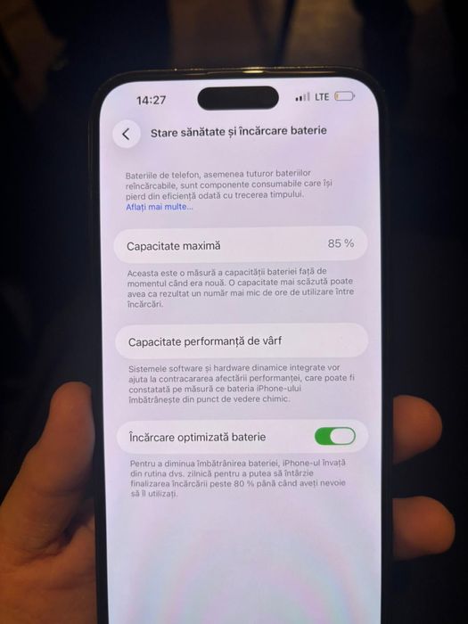 Vand iphone 14 pro max 256gb