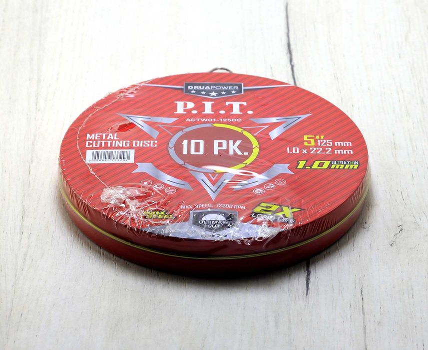 Диск отрезной по металлу, нержавеющей стали Круг абразивный изг P.I.T.