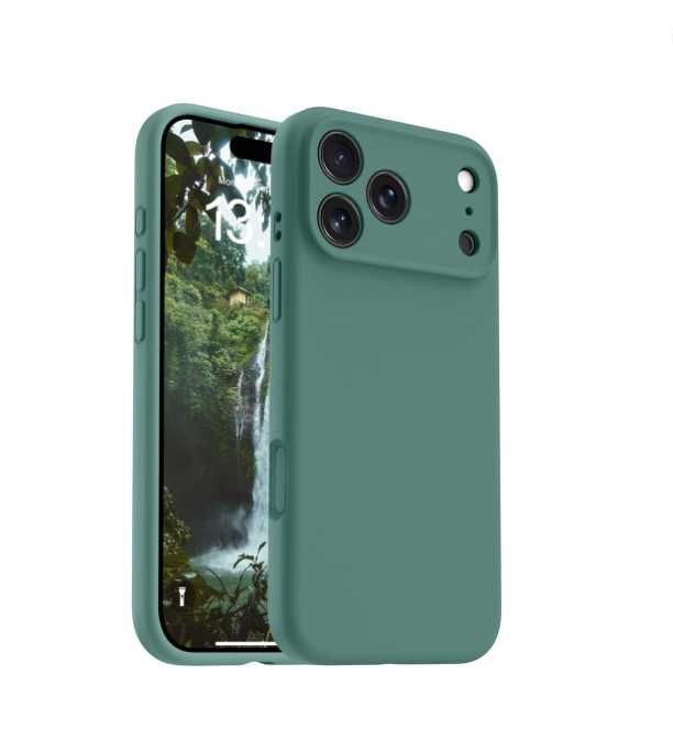 Husa iPhone 17 Pro Max Luxury Elegance Verde