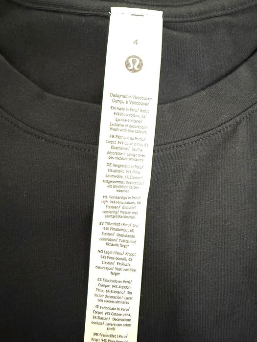 Оригинална Спортна Casual Тениска Lululemon Love Crew