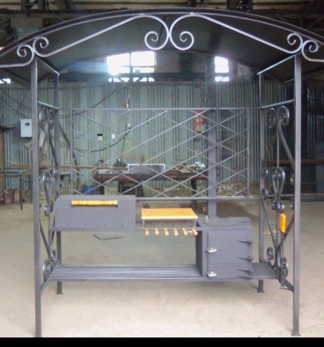 Мангалы с шампурами