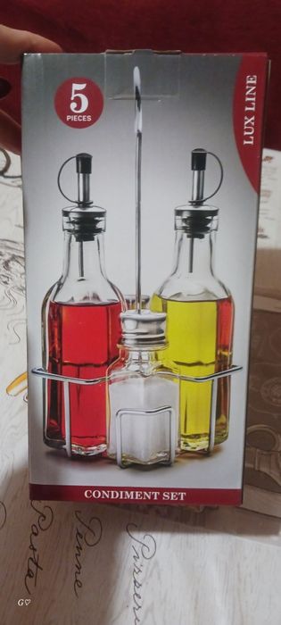 Комплект оливерник с 2 солнички