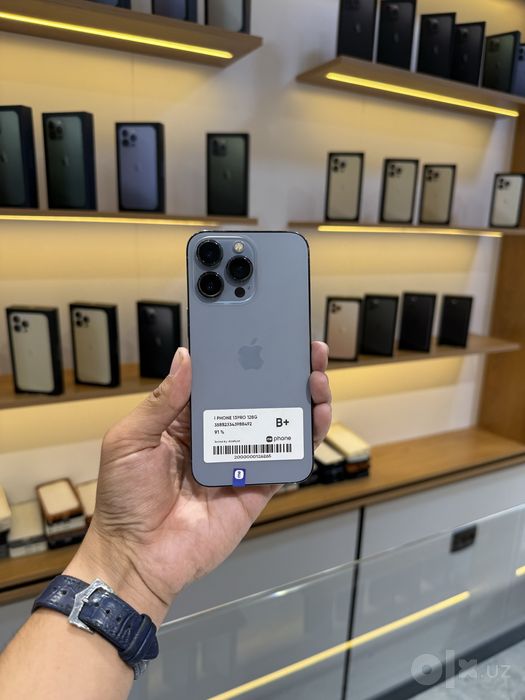 13 pro 128gb 91% karobka bor face id tru tone ishlaydi 7 oy kafolat bn