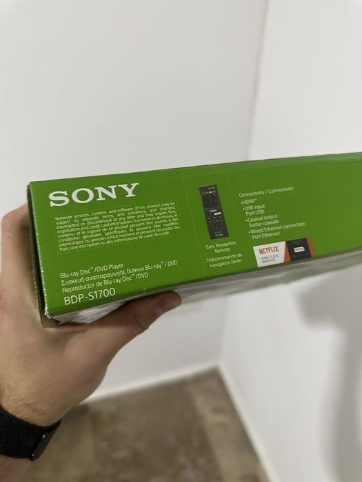 Blu-ray Player Sony BDPS1700, DVD player, Smart, streaming