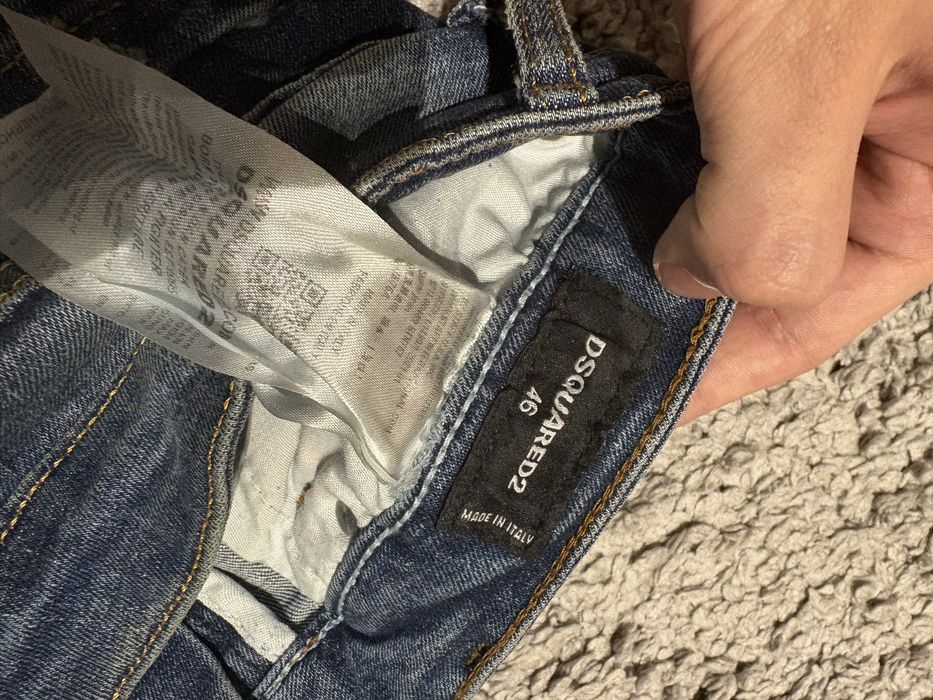 Pantaloni blugi scurti Dsquared2