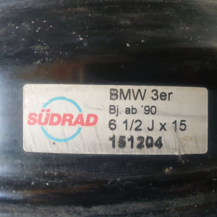 Jante / genti tabla BMW seria 5 .Am 4 bucati 6 1/2 J x 15 151204