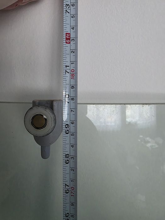 Panel sticla cabina dus 90x90 complet