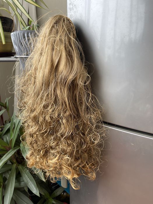 Шиньон на ободке новый