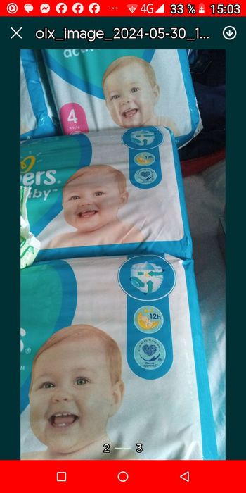 Pempers Active Baby 4