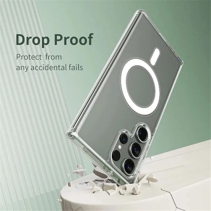 Силиконов калъф Magsafe за Samsung Galaxy S22/S23/S24/S25 Plus и Ultra