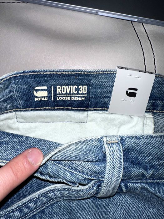 Мъжки дънки G-STAR RAW Rovic 3D Loose