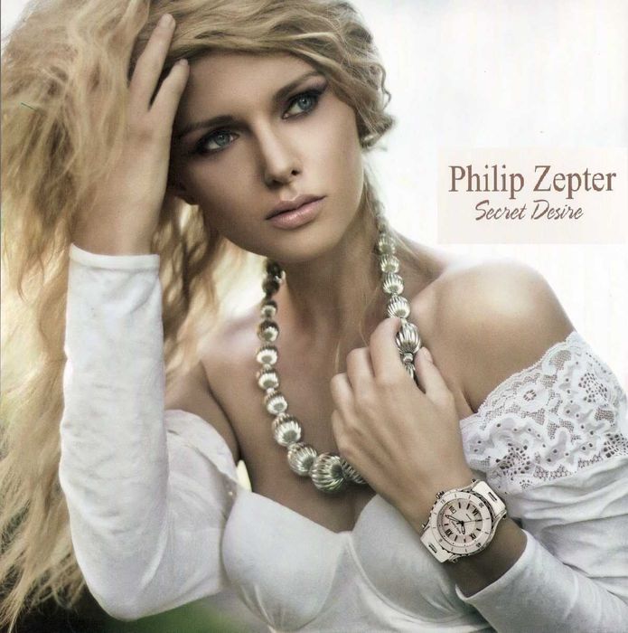 Ceas dama- colectia Philip Zepter SAFIR Elvetia cu 3 curele deosebite