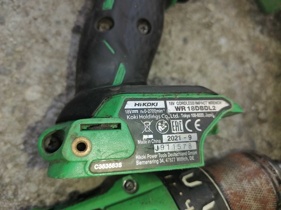 Colectie Hikoki 18 si 36V 2020 si 2021