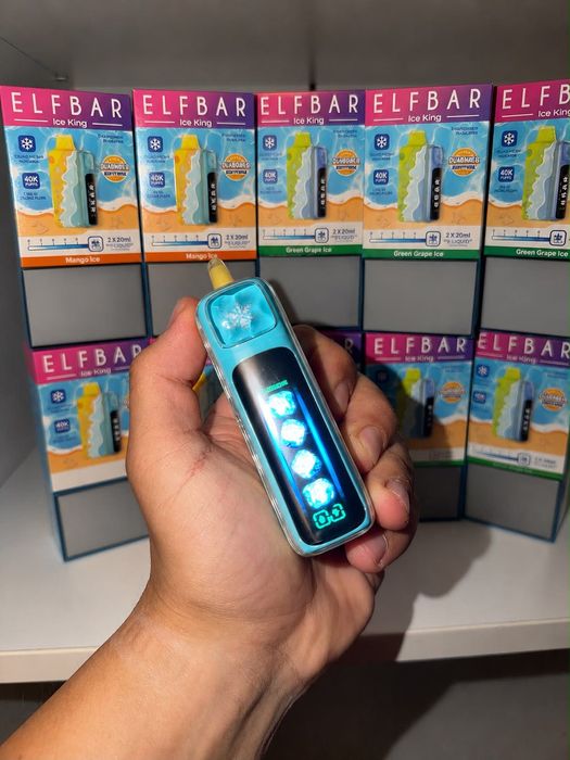 Vape 40.000 Puffs Reglaj Gheata Reincarcabil Display
