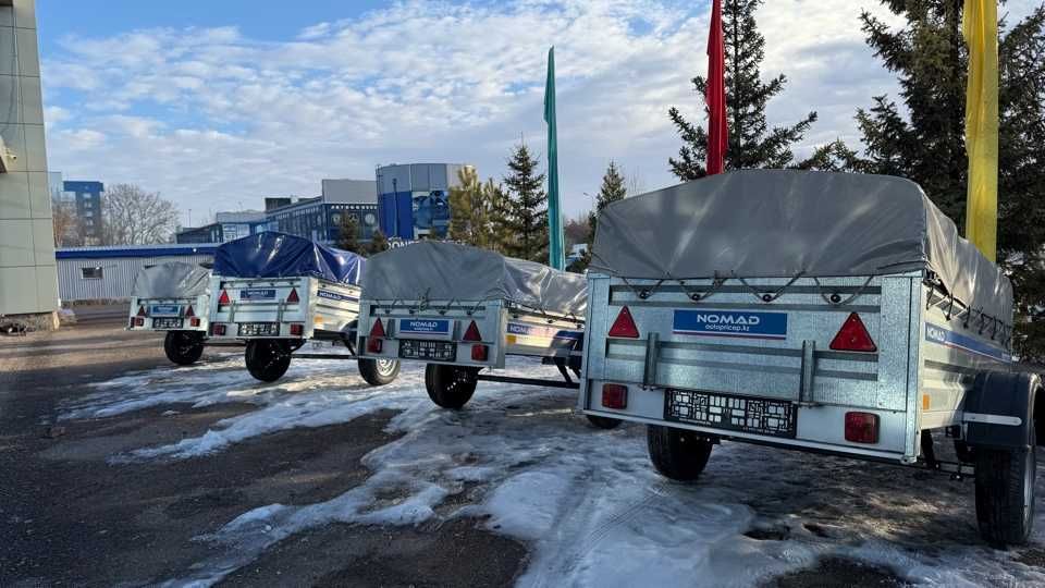 Прицепы двухосные и одноосные от производителя