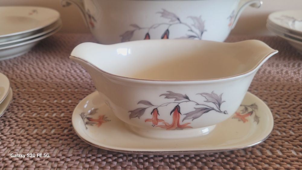 Винтидж декоративен рядък  комплект за хранене  Arzberg Bavaria