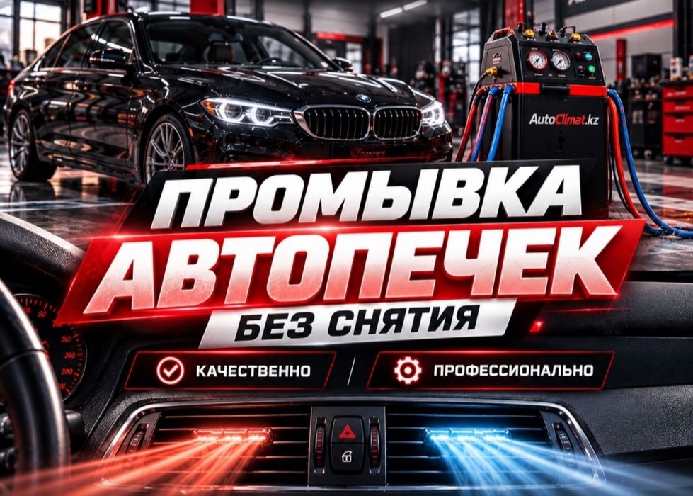 Промывка радиаторов и чистка печки