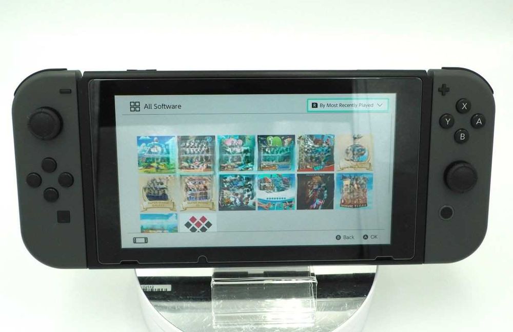 Nintendo Switch V1 Gray BOX Japan Premium - Modat Pico/128GB/18 Jocuri