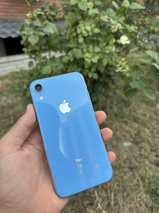 iPhone XR Blue.