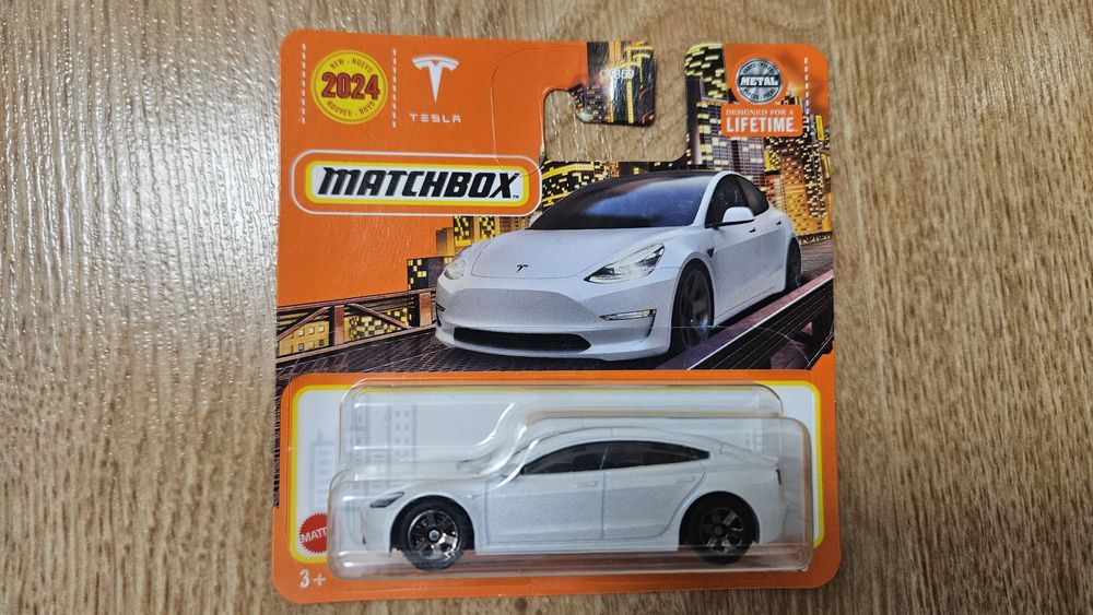 Macheta Tesla Model 3 Alb