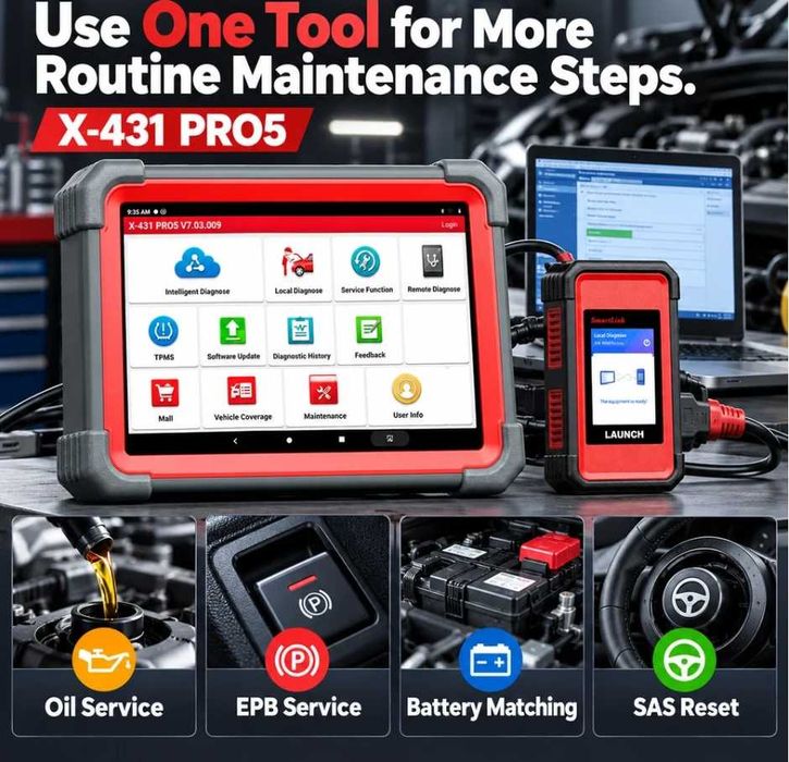 Diagnoza / Tester Launch X431 PRO5 2026 Originala