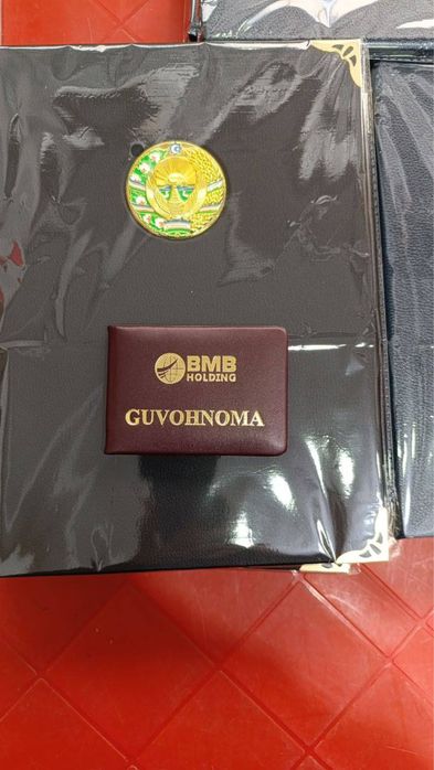 Xizmat guvohnoma . Удостоверение tayyorlash