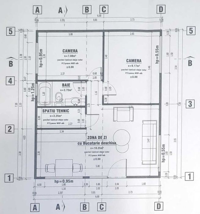 Teren intravilan 1.455 mp, 44 m deschidere, Moara Vlăsiei + construcție modulară autorizată
