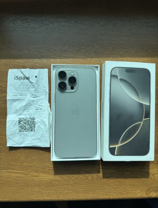 Iphone 16 pro max 256gb 93% EAC идеал 10/10!