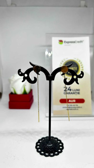 Cercei Aur 14K (AG1 Alexandru B54362.67) - Garantie 2 ani!