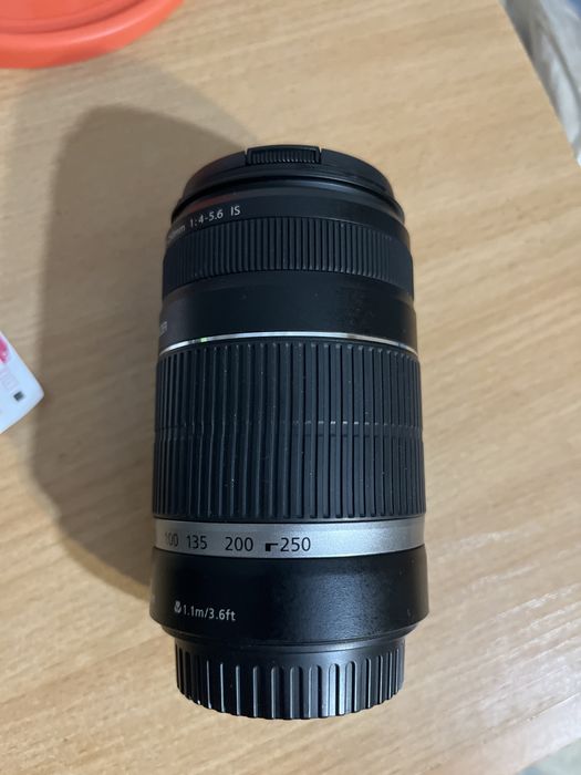 Canon обьектив 55-250 IS в отличном состояний