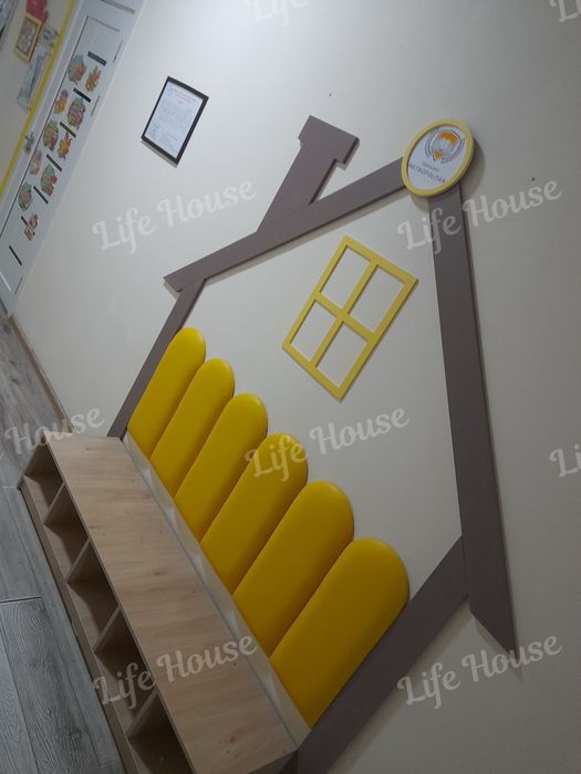 Бохча мебель частный детский сад мягкая зона домик