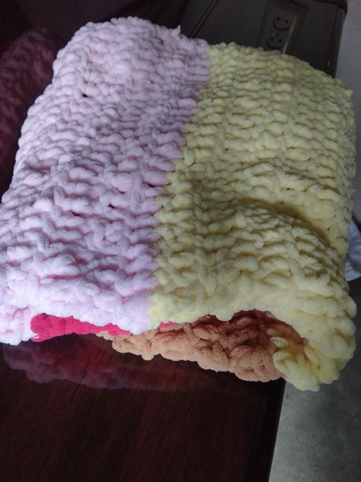 Детский плед ручной работы