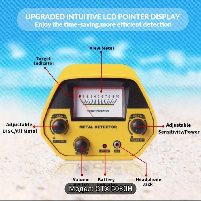 Металдетектор металотърсач