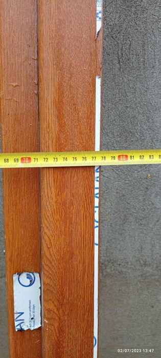 rama (usa) balcon stejar auriu  77.5 x 218