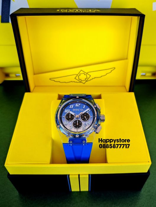 INVICTA Prism Blue 44 mm, Инвикта нов ръчен часовник