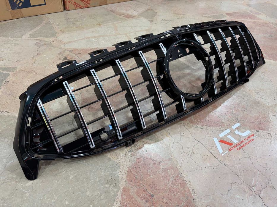 Grila Centrala GT-R Panamericana Crom Mercedes A Class CLA C118 W118