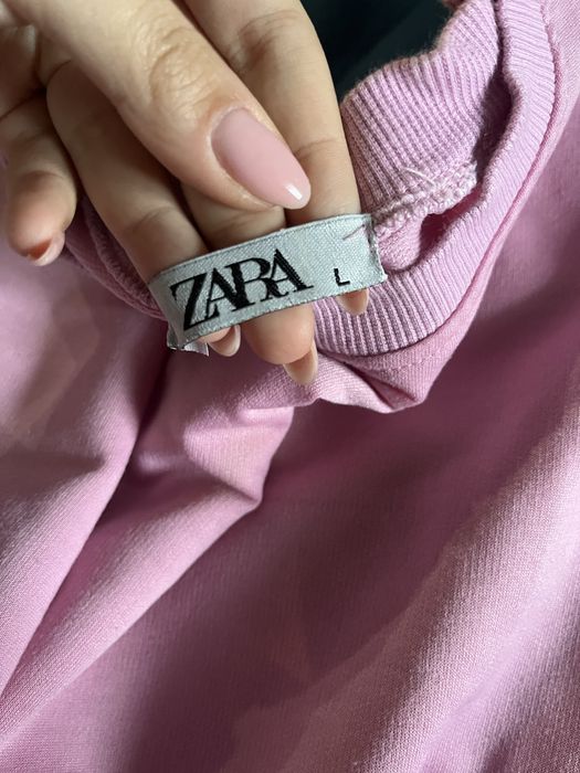 Розова тениска ZARA
