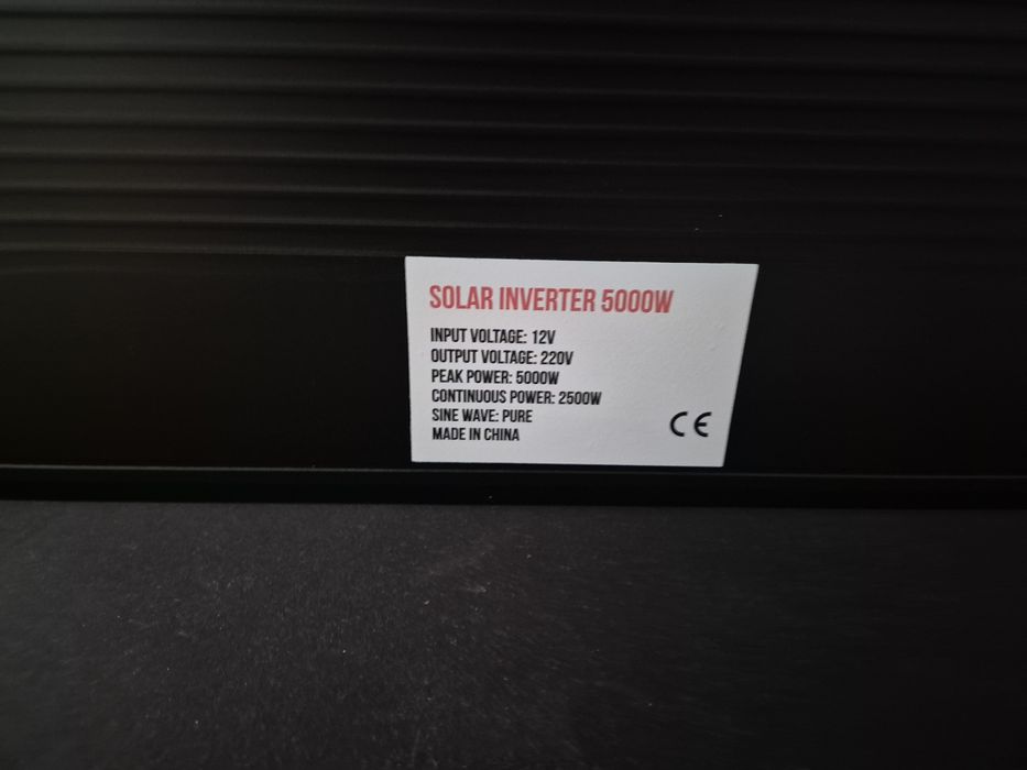 Invertor de 5000w ca nou.