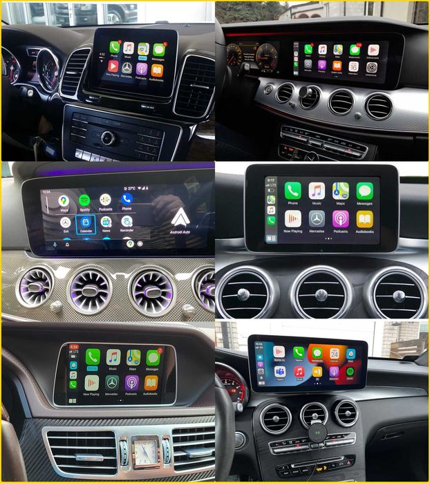 Meniu Tematica 43/53/63 AMG SuperSport Mercedes Codari menu carplay