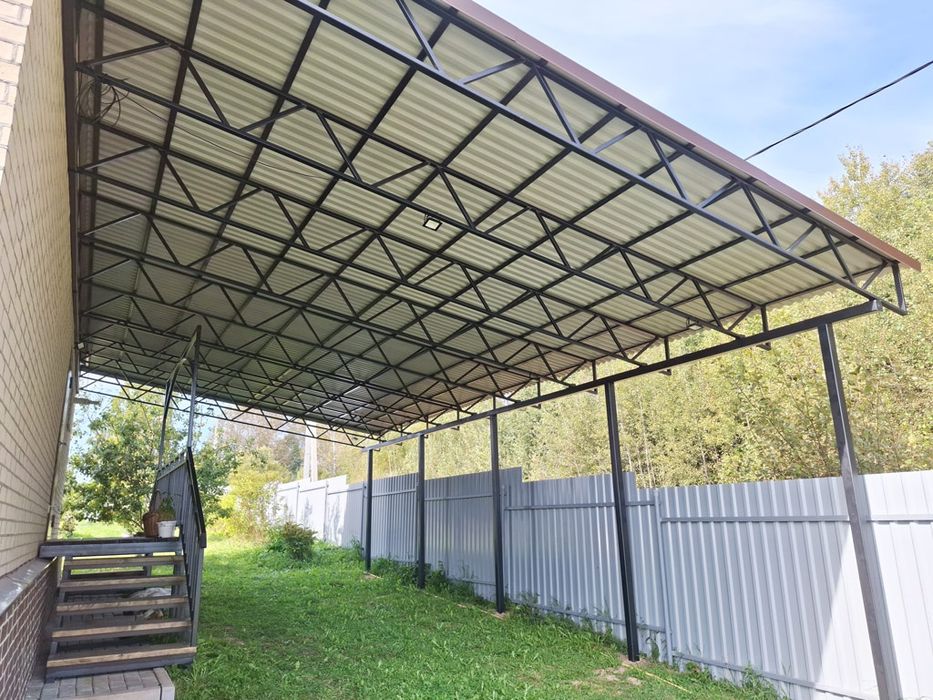 Навесы любой сложности