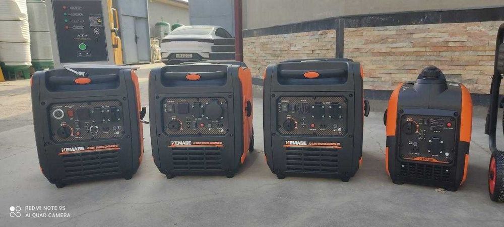 Бесшумный инвентарный генератор | generator |  Kemage (SAAB) 9kW c АТС