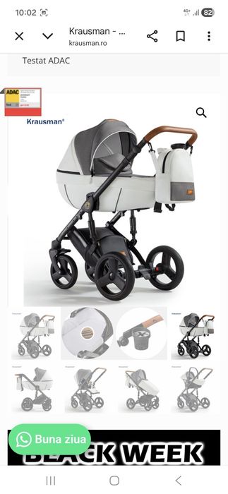 Carucior Krausman 3 in 1