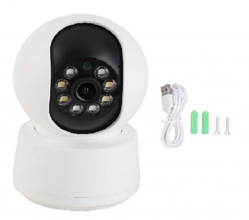 Камера 360° WiFi охран. с 2MP аудио и нощен цвят – Идеалният бебефон