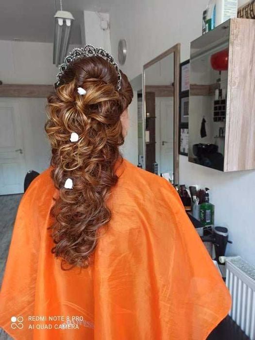 Coafuri ocazii-mirese-machiaj salon-domiciliul clientelor