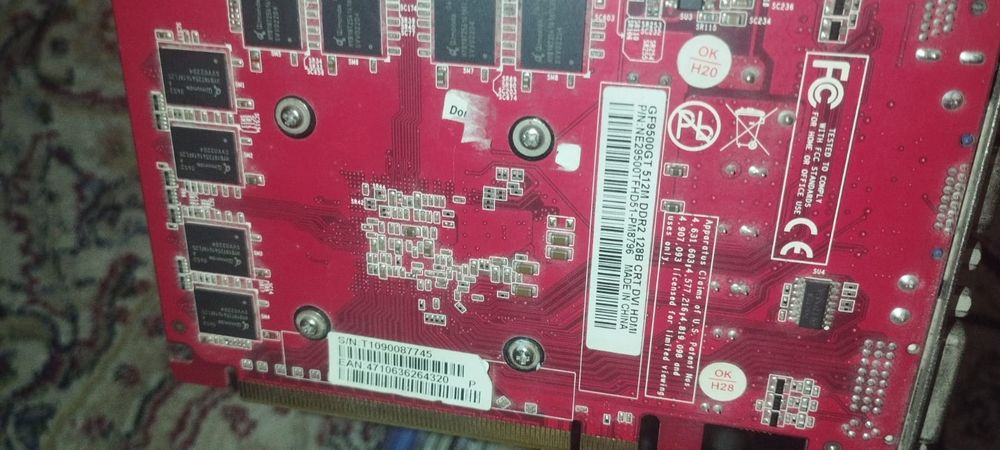 Материнская плата видеокарта